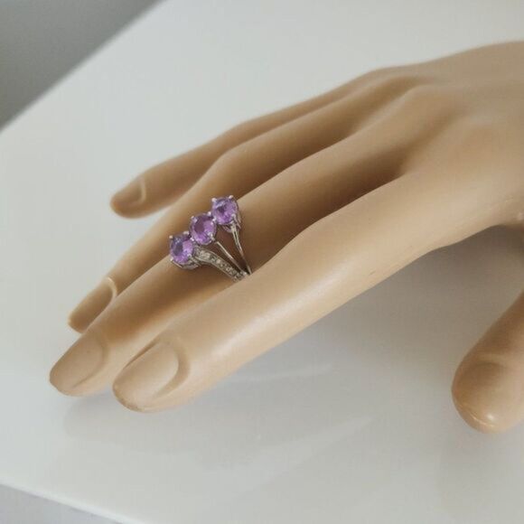 Alexite Spray Ring  Size 9+ - Picture 11 of 11